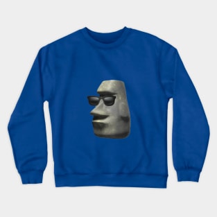 Easter Island Moai Statue Crewneck Sweatshirt